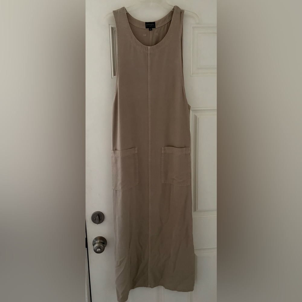 Vintage 90’s Women's Overall Sheath Maxi Dress